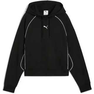Puma Sport Comfort Short Hoodie Damen Schwarz S