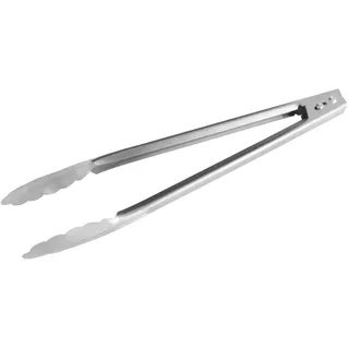 Fackelmann Grillzange 30 cm Edelstahl Silber