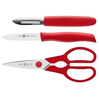 Zwilling TWIN Grip Messerset 3-tlg, Rot