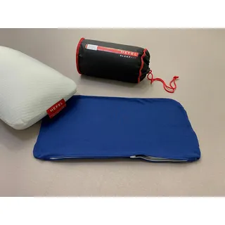 Hefel Kissenbezug »Bezug für Reisekissen "Cool", Baumwoll-Jersey«, blau