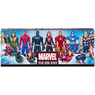 Hasbro Avengers Titan Hero Serie Action-Figuren Pack 30 cm (7er Set)