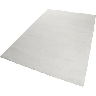 Teppich ESPRIT "Loft ESP-4223" Gr. 1, grau (weiß, grau), B:70cm H:20mm L:140cm, Kunstfaser, Teppiche, Teppich, Wohnzimmer, große Farbauswahl, sehr weicher Flor, dicht gewebt, robust