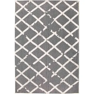 Astra Kurzflorteppich SERINA Grau 160 x 230 cm - Grau