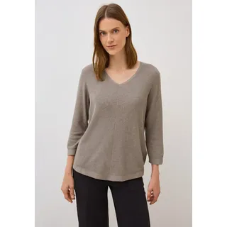 Cecil Strickpullover mit V-Ausschnitt braun M (40)