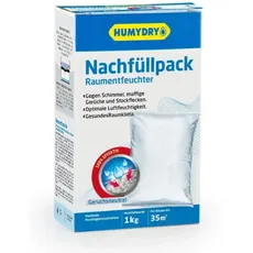 HUMYDRY Nachfüllpack 1kg Für Luftentfeuchter, 60001C6