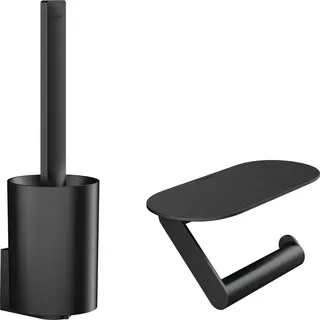 Hansgrohe WallStoris mit Toilettenpapierhalter,