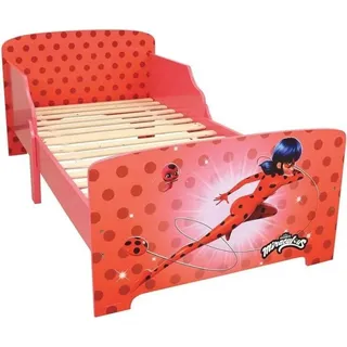 Fun House Miraculous Ladybug 713483 - Bett mit Lattenrost dede (140 x 70 cm)