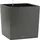 CUBE Premium 30 30 x 30 x 31,5 cm Anthrazit Metallic