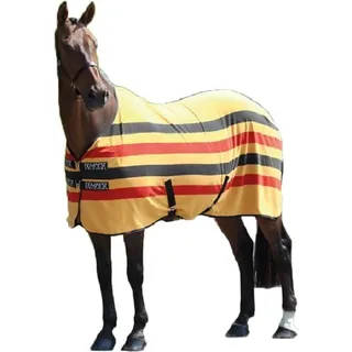 Tempest - "Original Newmarket" Standard Fleece-Pferdedecke ER1103 (168cm) (Gelb/Rot/Schwarz) - Gelb