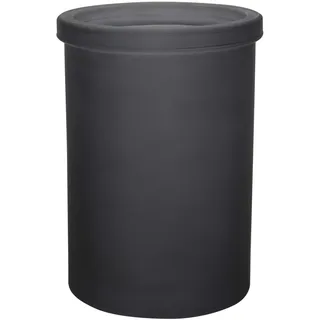 Spirella Zahnputzbecher Zahnbürstenhalter Yoko 7,5x10,5 cm Glas Grau