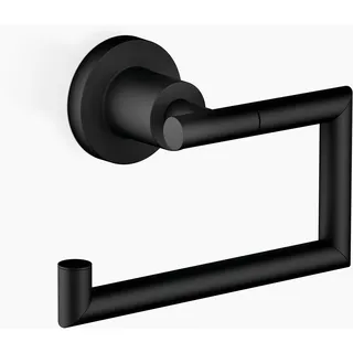 Dornbracht TARA Papierrollenhalter ohne Deckel, 83500892-33, Farbe: Schwarz Matt