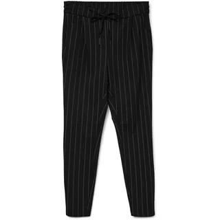 Vero Moda VMEVA MW Loose String Pant Hosen Schwarz 34