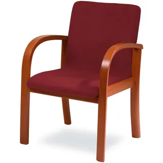 Home Affaire Esszimmersessel LINA707 Polyester rot