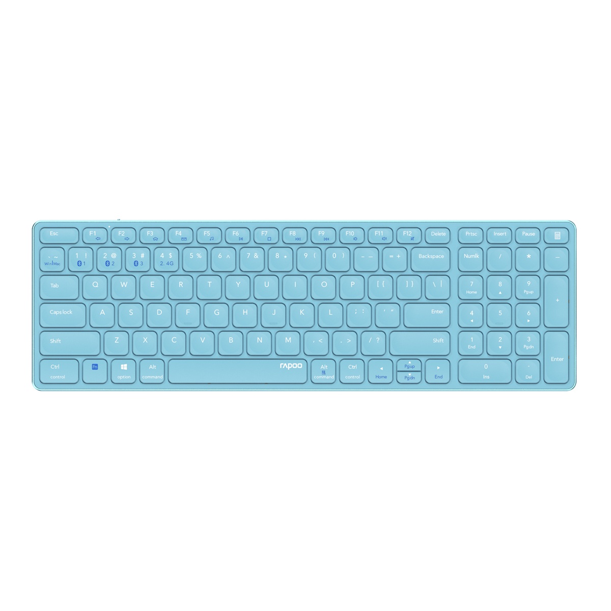 Bild von E9700M Multi-mode Wireless Ultra-slim Keyboard blau,