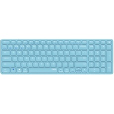 Bild E9700M Multi-mode Wireless Ultra-slim Keyboard blau,