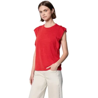 Street One Studio Damen Leinen-Look Top mit Volants