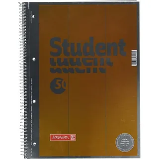 Brunnen Collegeblock Student Premium für Vokabeln Lineatur 54 liniert DIN A4 ohne Rand