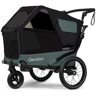 Qeridoo Nacho Hundeanhänger grün 2023