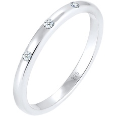Bild DIAMONDS Bandring Diamant (0.045 ct) 925 Sterling Silber
