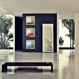3D-Wandaufkleber, selbstklebend, 3D-Effekt, Autos, Vintage, Wandtattoo, Schlafzimmer, Erwachsene, 3D-Wandaufkleber, Wohnzimmer-Dekoration, Wandaufkleber, Trompe, Auge, 40 x 120 cm