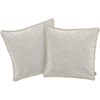 LeGer Home by Lena Gercke Kissenbezug Marusha 50 x 50 cm Beige