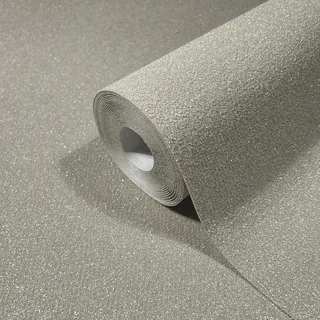 Marburg Vliestapete Uni Metalloptik Glänzend Modern 10,05 m x 0,7 m Beige