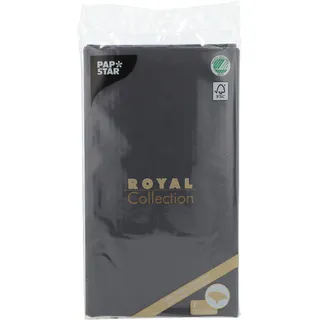 Tischdecke, Tissue ROYAL Collection 120 cm x 180 cm schwarz