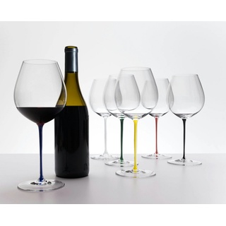 riedel the wine glass company Riedel Fatto A Mano Champagner Weinglas Schwarz