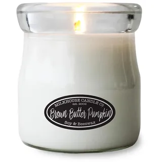Milkhouse Candle Company, Creamery Collection Soja-Kerze, 155 g, braune Butter-Kürbis