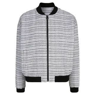 Tamaris Damen ATLANTIS Karierte Bomber Jacke