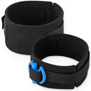 DIFLAX 2 Stück Triathlon Knöchelriemen, Timing Chip Befestigung, Chipband Für Triathleten, Verstellbar Und Wasserabweisend, Ideal Für Schwimmen, Radfahren Und Laufen