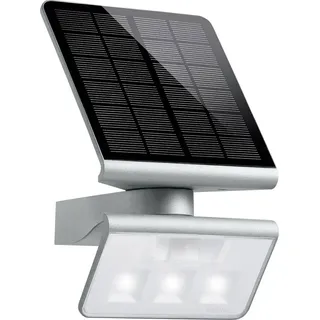 Steinel Solarleuchte Kunststoff 18,9 x 18,65 x 29,8 cm inkl. Bewegungsmelder silber