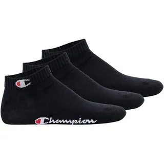 Champion Socken 3er Pack Schwarz 35-38