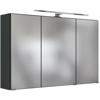 Held Spiegelschrank , Metall , 6 Fächer , 100x66x20 cm , Made in Germany , Typenauswahl, individuell planbar , Badezimmer, Badmöbelsets & -serien, Badmöbelserien