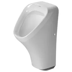 Duravit Urinal Durastyle, Zulauf von hinten für Netzanschluss, mit Fliege, Farbe: Weiß