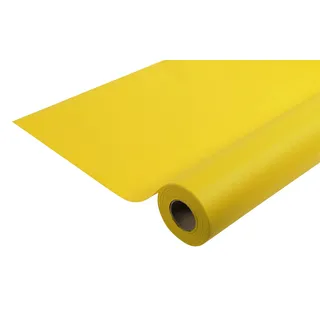 Pronappe Tischdecke R782524I Einweg-Tischdecke aus Spunbond-Vlies Länge 25m Breite 1,20m (pro Rolle) Farbe gelb Reißfestes, wasserabweisendes und abwischbares Material