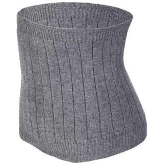 FakeFace Winter Weiche Kaschmir Nierenwärmer Rückenwärmer Elastisch Taille Unterstützung Taille Wärmer Taillen Beschützer Gürtel für Damen Herren Kinder grau M