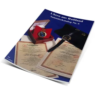 Nummer 6 Russische Uhren Katalog Buch Poljot Vostok etc. 1995 Juri Levenberg