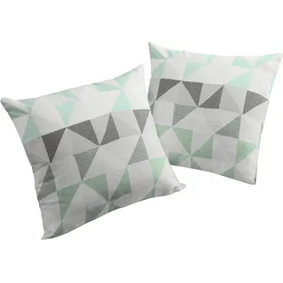 Wirth Kissenbezug Berlare 40 x 40 cm Blau