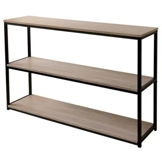 Urban living "LOFT BIBLIOTHEK 3 REGALEN 120X30XH80CM