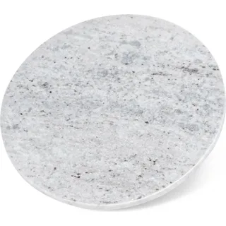 Schneide- und Servierbrett aus Marmor 28 cm - Beige, Grau