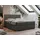 Meble Boxspringbett 160 200 H4 Dunkelgrau