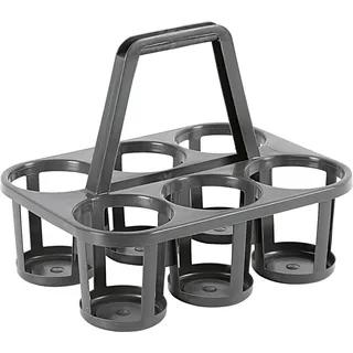 keeeper Flaschenträger 6-fach 34 x 26 x 28 cm - Grau
