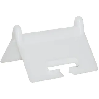 Kerbl Kantenschutzschiene – Weiß (Bandbreite 55 mm, Breite: 137 mm, Schenkellänge 90 cm, Kunststoff) 37192