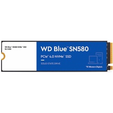 Bild von WD Blue SN580 NVMe SSD 2TB, M.2 2280/M-Key/PCIe 4.0 x4 (WDS200T3B0E)