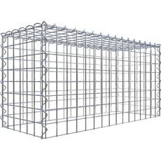 Bild Gabione, silbergrau, Maschenweite 5 cm x 5 cm