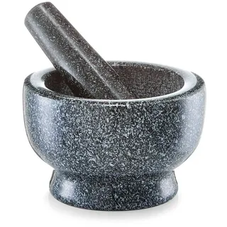 Zeller 24501 Mörser und Stößel Set, Granit, anthrazit