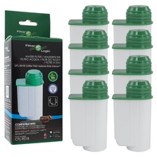 FilterLogic CFL-901B | 8er Pack - Wasserfilter für Siemens EQ Series EQ.3 EQ.300 EQ.5 EQ500 EQ.6 EQ.9 - Bosch Verocup Verobar Kaffeevollautomat kompatibel mit Brita Intenza TZ70003 TZ70033A TCZ7003