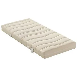 Linea Natura Latexmatratze Waldgrün, Weiß, Textil, H3, 160x200 cm, Made in Austria, Oeko-Tex® Standard 100, Bezug abnehmbar/waschbar, optimale Belüftung, für verstellbare Lattenroste geeignet, Tragegriffe, atmungsaktiv, Wendematratze, Schlafzimmer,