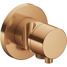 Bild IXMO Comfort, Absperrventil 59541031201 Bronze gebürstet, Unterputz, Montage, rund, Schlauchanschluss/Brausehalter